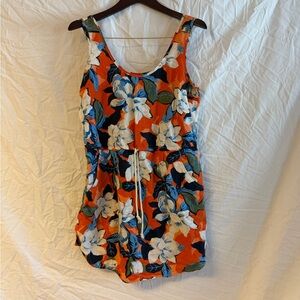 GAP Vibrant Floral Pattern Dress